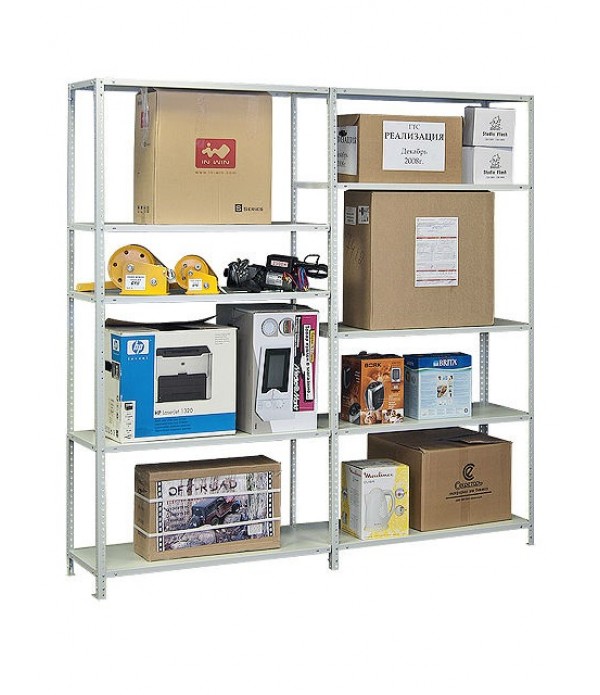 Стеллаж на болтах с нагрузкой на полку 100 кг