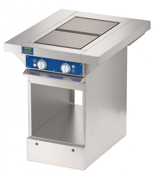 Электрическая плита ЭПЧ-9-2-6 без жарочного шкафа «Традиция-4»