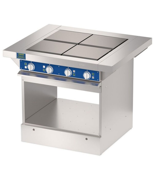 Электрическая плита ЭПЧ-9-4-12 без жарочного шкафа «Традиция-4»