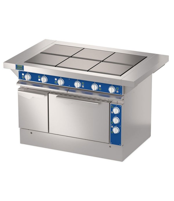 Электрическая плита ЭПЧ-9-4-24 с жарочным шкафом «Традиция-4»