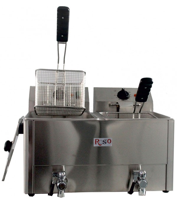 Фритюрница Rosso HDF8+8