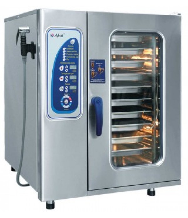 Пароконвектомат ПКА 10-1/1 ПМ-01 с автоматической мойкой