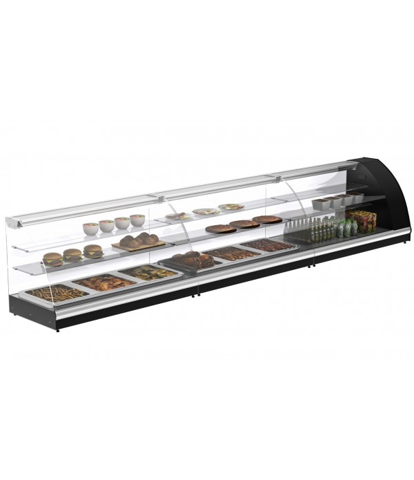 Витрина нейтральная Полюс A57 N-1,2-1 (1,2 Арго XL)