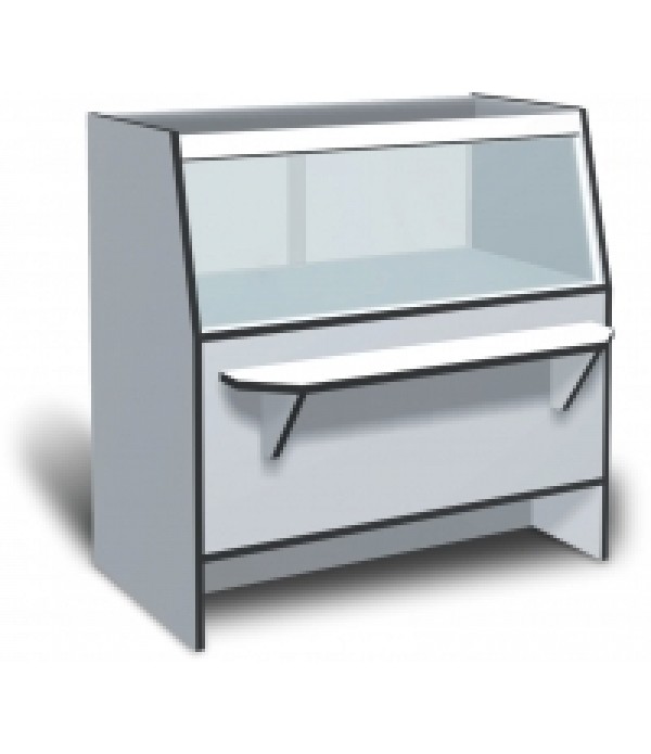 Прилавок остекленный наклонный Арнелла