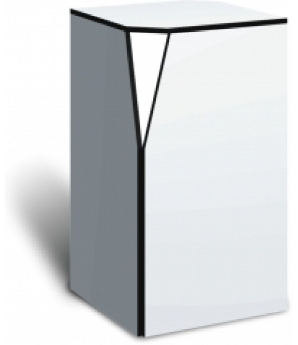 Прилавок угловой глухой наклонный Арнелла W 50х50