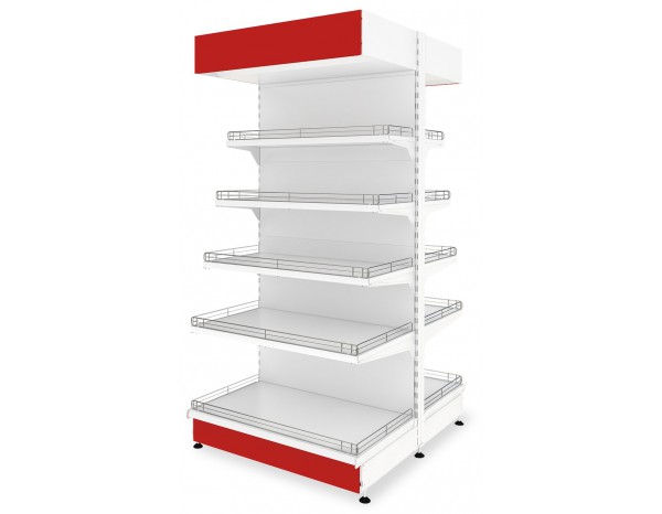 Стеллаж островной Купец 1000