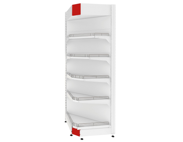 Стеллаж угловой внутренний Купец