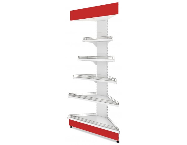 Стеллаж угловой наружный Купец