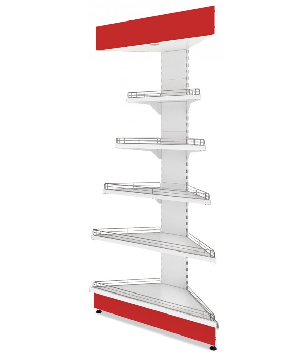 Стеллаж угловой наружный Купец